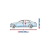 Wodoodporny nieprzemakalny pokrowiec plandeka na samochód Basic Garage XL (sedan) 472-500cm